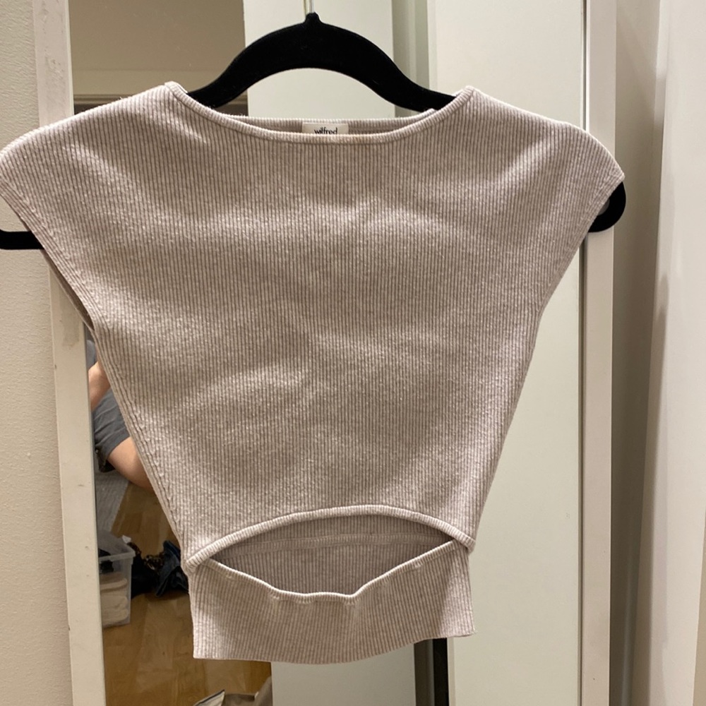 Wilfred top with cut out details